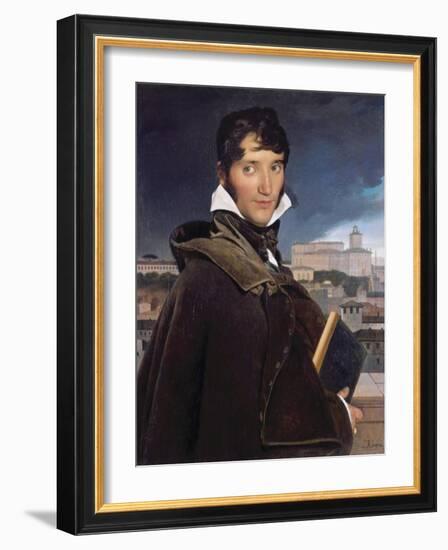 Francois-Marius Granet (French Painter)-Jean-Auguste-Dominique Ingres-Framed Art Print