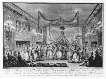 May Ball at Versailles During the Carnival of 1763-Francois Nicolas Martinet-Framed Giclee Print