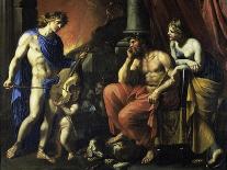 The Deification of Aeneas, 1642-1645-Francois Perrier-Mounted Giclee Print