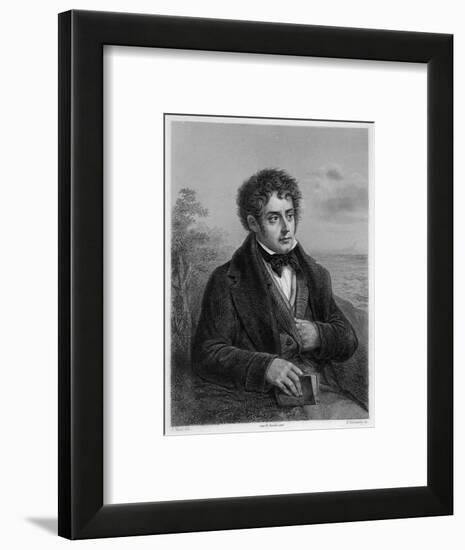 Francois-Rene Vicomte De Chateaubriand French Writer of Romantic Leanings-Delanoy-Framed Art Print