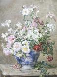 Still Life of Peonies and Roses-Francois Rivoire-Giclee Print