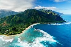 Tropical Coastline near Lahaina, Maui, Hawaii-Francois Seuret-Photographic Print