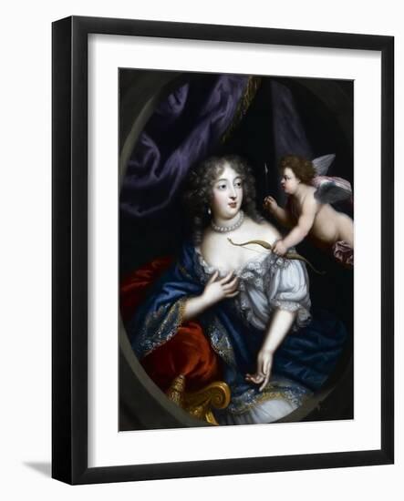 Françoise-Athénaïs De Rochechouart, Marquise De Montespan (1640-170)-Pierre Mignard-Framed Giclee Print
