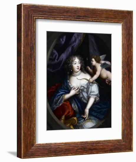 Françoise-Athénaïs De Rochechouart, Marquise De Montespan (1640-170)-Pierre Mignard-Framed Giclee Print