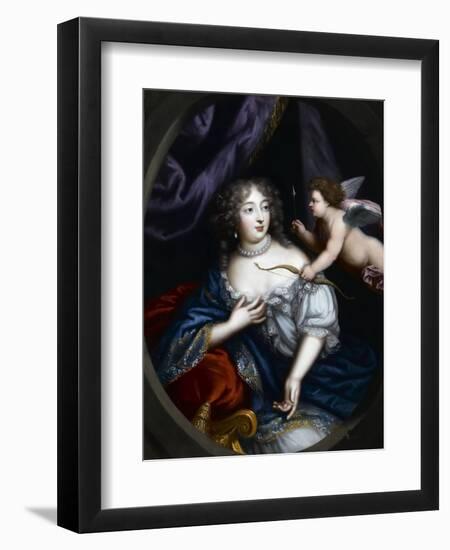 Françoise-Athénaïs De Rochechouart, Marquise De Montespan (1640-170)-Pierre Mignard-Framed Giclee Print