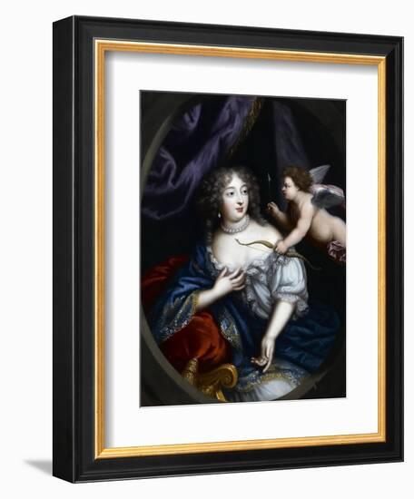 Françoise-Athénaïs De Rochechouart, Marquise De Montespan (1640-170)-Pierre Mignard-Framed Giclee Print