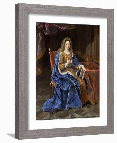 Françoise D'Aubigné, Marquise De Maintenon (1635-171)-Pierre Mignard-Framed Giclee Print