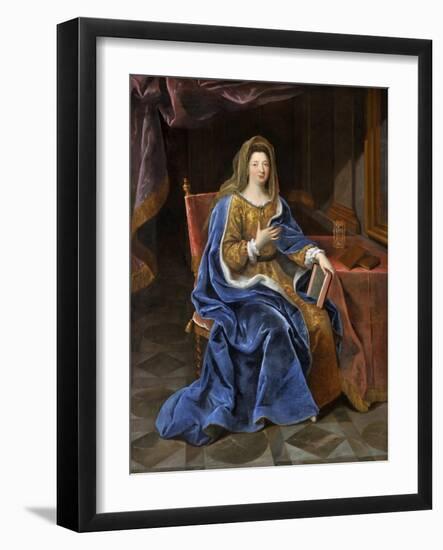 Françoise D'Aubigné, Marquise De Maintenon (1635-171)-Pierre Mignard-Framed Giclee Print