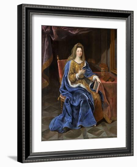 Françoise D'Aubigné, Marquise De Maintenon (1635-171)-Pierre Mignard-Framed Giclee Print