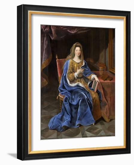 Françoise D'Aubigné, Marquise De Maintenon (1635-171)-Pierre Mignard-Framed Giclee Print