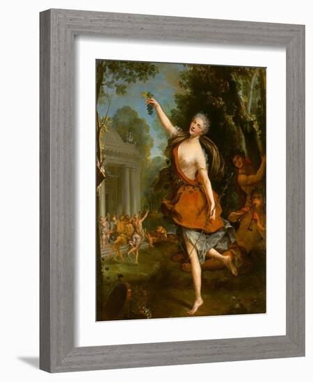 Françoise Prévost as Philomèle in the Opera by Louis Lacoste-Jean Raoux-Framed Giclee Print