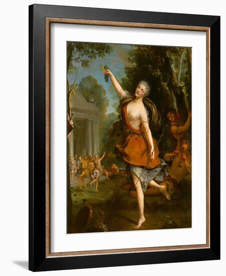 Françoise Prévost as Philomèle in the Opera by Louis Lacoste-Jean Raoux-Framed Giclee Print