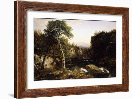 Franconia Mountains, 1854-John Frederick Kensett-Framed Giclee Print