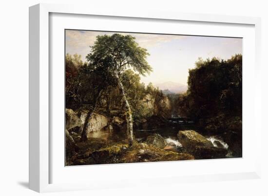 Franconia Mountains, 1854-John Frederick Kensett-Framed Giclee Print