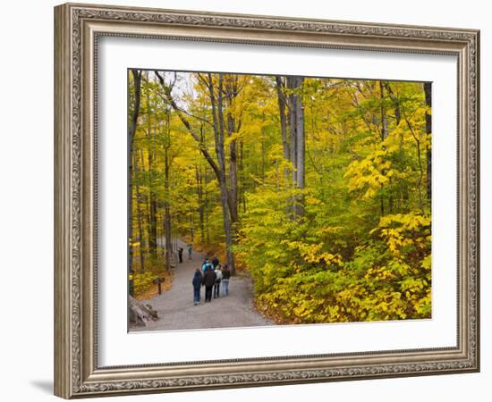 Franconia Notch State Park, New Hampshire, New England, United States of America, North America-Alan Copson-Framed Photographic Print