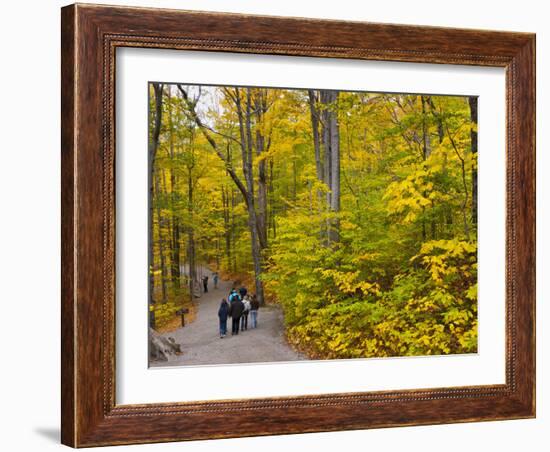 Franconia Notch State Park, New Hampshire, New England, United States of America, North America-Alan Copson-Framed Photographic Print