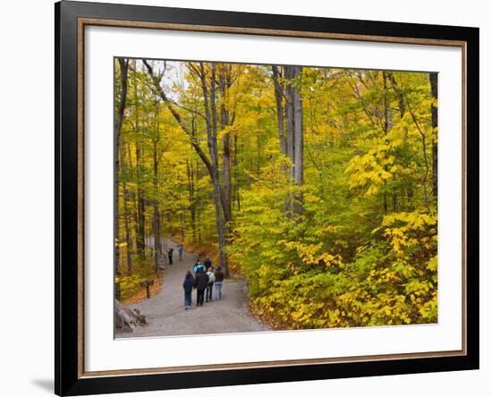 Franconia Notch State Park, New Hampshire, New England, United States of America, North America-Alan Copson-Framed Photographic Print