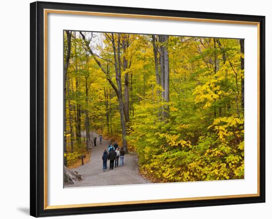 Franconia Notch State Park, New Hampshire, New England, United States of America, North America-Alan Copson-Framed Photographic Print
