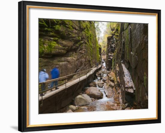 Franconia Notch State Park, New Hampshire, New England, United States of America, North America-Alan Copson-Framed Photographic Print