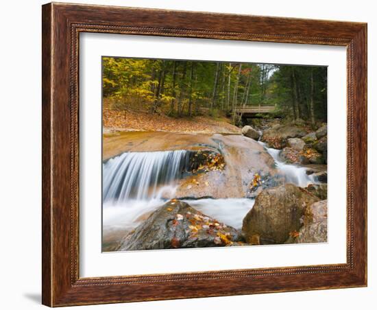 Franconia Notch State Park, New Hampshire, New England, United States of America, North America-Alan Copson-Framed Photographic Print