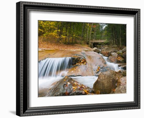 Franconia Notch State Park, New Hampshire, New England, United States of America, North America-Alan Copson-Framed Photographic Print