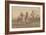 'Franconian Peasants near Wurzburg', Germany, 1852-Carl Haag-Framed Giclee Print