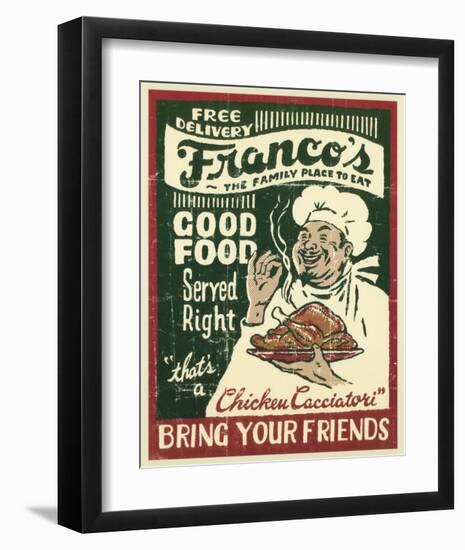 Francos-Joe Giannakopoulos-Framed Art Print