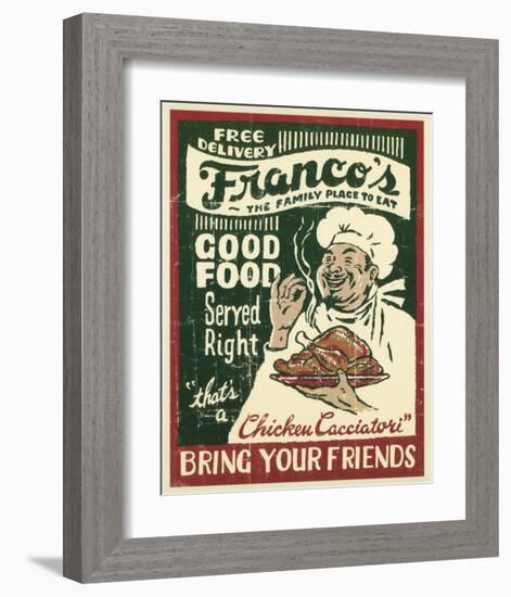 Francos-Joe Giannakopoulos-Framed Art Print