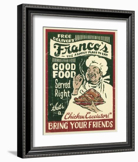 Francos-Joe Giannakopoulos-Framed Art Print