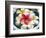 Frangipani Flowers in Bowl of Water-Thomas M. Barwick-Framed Photographic Print