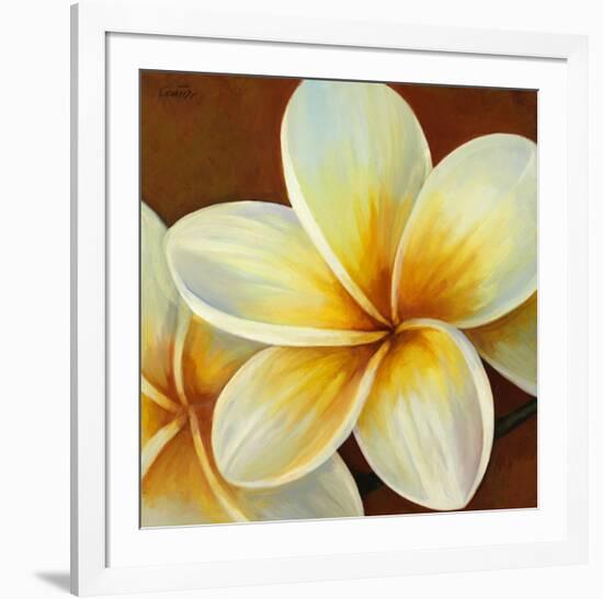 Frangipani I-Clunia-Framed Art Print