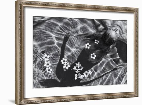 Frangipani Tree-Gloria Salgado Gispert-Framed Giclee Print