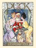 Puck Christmas 1899-Frank A. Nankivel-Framed Art Print