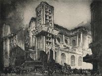 'Church of St Julien-le-Pauvre', 1915-Frank Brangwyn-Framed Giclee Print