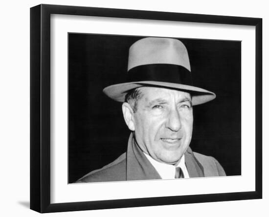 Frank Costello Boss of the Genovese Crime Family-null-Framed Photo