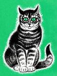 Green-Eyed Cat - Jack & Jill-Frank Dobias-Giclee Print