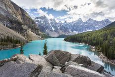 Moraine Lake and the Valley of the Ten Peaks, Banff National Park, UNESCO World Heritage Site, Cana-Frank Fell-Photographic Print