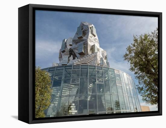 Frank Gehry's The Tower, LUMA Arts Centre, Parc des Ateliers, Arles, Provence, France, Europe-Jean Brooks-Framed Premier Image Canvas