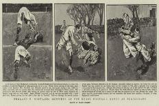 The Inter-University Association Football Match at Queen's Club-Frank Gillett-Mounted Giclee Print