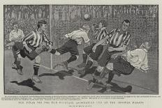 The Inter-University Association Football Match at Queen's Club-Frank Gillett-Premier Image Canvas