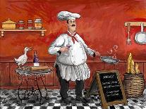 Chef Pasta Master-Frank Harris-Giclee Print