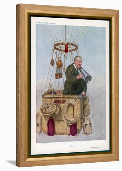 Frank Hedges Butler Motorist and Aviator-Spy (Leslie M. Ward)-Framed Stretched Canvas