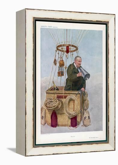 Frank Hedges Butler Motorist and Aviator-Spy (Leslie M. Ward)-Framed Stretched Canvas