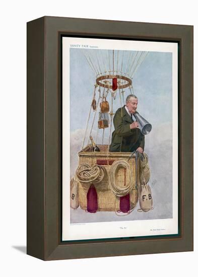 Frank Hedges Butler Motorist and Aviator-Spy (Leslie M. Ward)-Framed Stretched Canvas