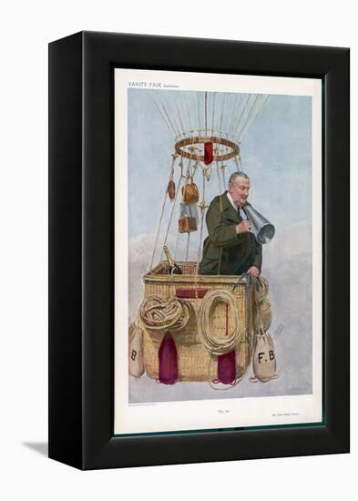 Frank Hedges Butler Motorist and Aviator-Spy (Leslie M. Ward)-Framed Stretched Canvas