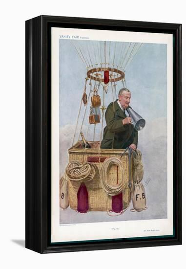 Frank Hedges Butler Motorist and Aviator-Spy (Leslie M. Ward)-Framed Stretched Canvas