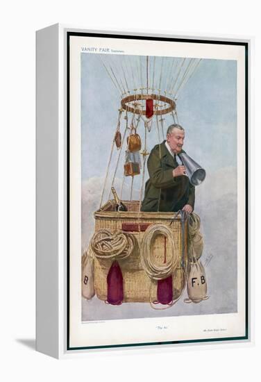 Frank Hedges Butler Motorist and Aviator-Spy (Leslie M. Ward)-Framed Stretched Canvas