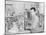 Frank Hirosama in laboratory at Manzanar, 1943-Ansel Adams-Mounted Photographic Print