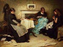 The Song of the Shirt-Frank Holl-Giclee Print