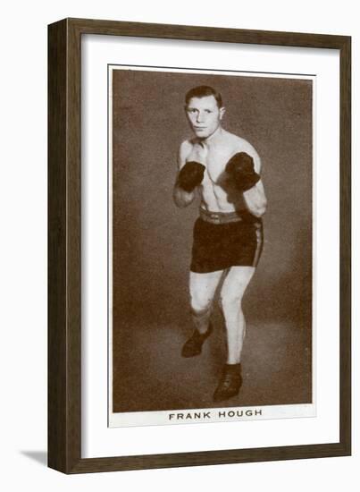 Frank Hough, British Boxer, 1938-null-Framed Giclee Print